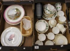 A collection of various pottery to include Royal Vale and Royal Rafton Tea sets and various