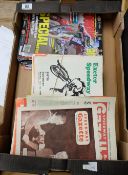 A collection of Speedway magazine and programmes from the 1950's-1980's