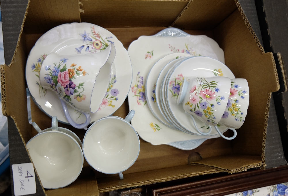 A Shelley China Tea set in the wild flowers design (22)