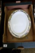 A collection of Royal Doulton Chelsea Garden large oval platters 41cm length (6)
