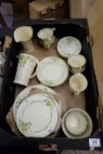 A Burleighware part tea and dinner service in the Bellvedere design (33 pieces)