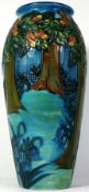 Moorcroft large vase decorated with Trees and Landscape design, dated 1997, height 37cm