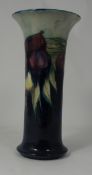 Moorcroft Burslem vase decorated in the Wisteria design, height 21.5cm