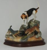 Border Fine Arts Figure Fellhound and terriers B0885 546/950 24cm in height
