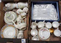 A Collection of Pottery to include Brambly Hedge Vases, Jugs, Royal Doulton Berkshire Side Plates,