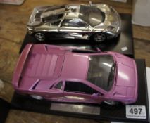Gwilo Models of Lamborghini SE Special Edition and Mclaren F1 both Boxed with certificates(2)