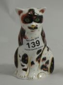 Royal Crown Derby Paperweight Tortoiseshell Mother cat, Boxed