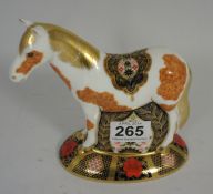 Royal Crown Derby Paperweight Epsom Filly Limited edition NO 144, boxed