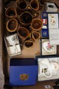 A collection of Lord Nelson pottery to include commemorative ware, Character jugs, Jewellery,