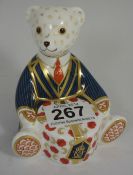 Royal Crown Derby Paperweight Gift Bear, boxed