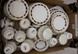 A large collection of Paragon Elegance Tea & dinner ware (approx 65)