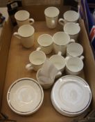 A collection of Brand new Unused Pottery to consist of Wedgwood British Airways mugs, saucers and