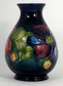 Moorcroft vase decorated in the Clematis design, height 16cm