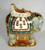 Royal Crown Derby paperweight TheMulberry Hall Indian Elephant, limited edition boxed with