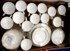 A collection of Brand new Unused Pottery to consist of wedgwood Oyster Lustre ware (seconds) and