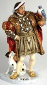 Royal Doulton Limited Edition Figure - Henry VIII HN3350