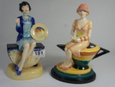 Kevin Francis figures Young Susie Cooper in retailers colourway (cup in hand broke 7 missing) and