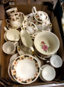A collection of pottery to include Duchess Westminster and Sutherland China part Teasets