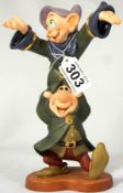 Walt Disney classics collection figure of Dopey and Sneezy dancing partners, boxed