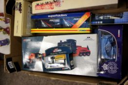 A collection of Corgi Boxed dicast toys to include Annis & Co diamond T girder trailor, Pickfords