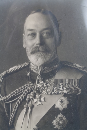 HM King George V - fine Vandyk portrait photograph of His Majesty wearing Field Marshals' uniform, - Image 3 of 6