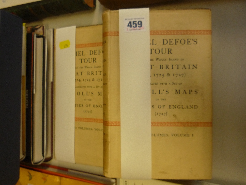 DEFOE, DANIEL, `A Tour through the Whole Island of Great Britain`, 1927, two volumes, with maps,