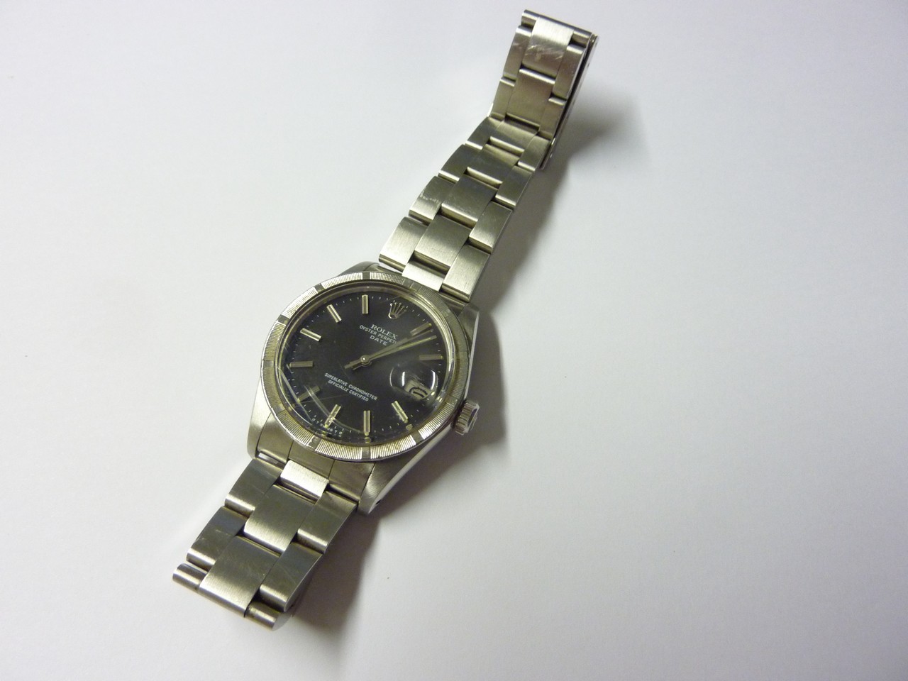 ROLEX, a gents Rolex Oyster Perpetual Date Superlative Officially Certified wristwatch, stainless - Image 2 of 5