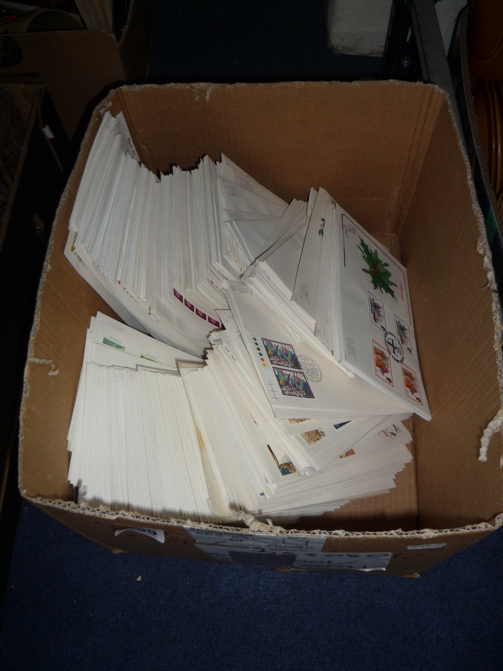 A BOX OF FIRST DAY COVERS