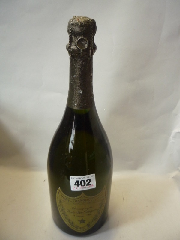 CUVEE DOM PERIGNON, vintage 1980, champagne by Moet and Chandon, level bottom label (one bottle)