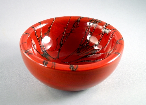 Toni Zuccheri, Italian 1937-2008, for Venini, Murano, a Giada opaque glass bowl c.1960, of