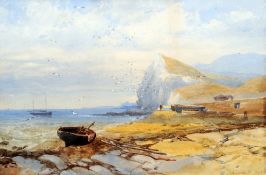 JAMES BURRELL SMITH (1822-1897) British
Coastal Landscape
Watercolour
Signed and dated 1893
33.5 x