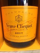 Veuve Cliquot Ponsardin Champagne
Single magnum in presentation box.   CONDITION REPORTS:  Good.