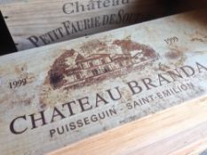 Chateau Branda Puisseguin-Saint-Emilion 1999
Magnum in old wooden case.   CONDITION REPORTS: