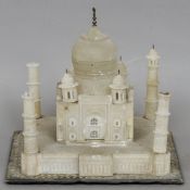 A 19th century Grand Tour type alabaster model of the Taj Mahal
Typically modelled, standing on an