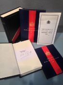 Stud books for the years 1974, 1976, 1979-1984, 1989-2001 and seventeen volumes of Her Majesty's