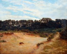 A. HARRISON (flourised 1882-1891) British
Breckland
Oil on canvas
Signed and dated 1882
47 x 39.5