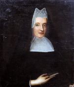 CONTINENTAL SCHOOL (18th century)
Portrait of a Nun
Oil on canvas
60.5 x 71.5 cms, unframed