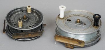 An Allcocks "Salar" casting reel and and Allcocks "Easicast" reel  (2)