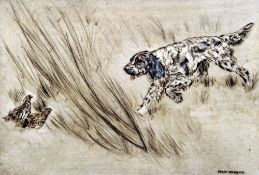*AR HENRY WILKINSON (1921-2011) British
Gun Dogs
Limited edition coloured etchings
Numbered and