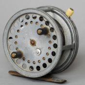 A 4 1/4" Hardy Super Silex casting reel