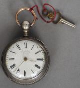 An 18th century white metal pair cased dumb repeater pocket watch by Josiah Emery
The later dial