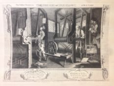 WILLIAM HOGARTH (1697-1764) British
Industry and Idleness 
Plates I, II, III, IV, VIIII, XI and