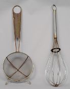 JERRY FELS and CURTIS FREILER (CURTIS JERE) (20th/21st century) American
Whisk and Sieve
Steel
145.5