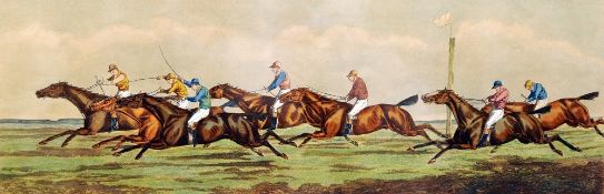 After HENRY ALKEN (1785-1851) British
Newmarket Races, The Gallop and The Race
Hand coloured