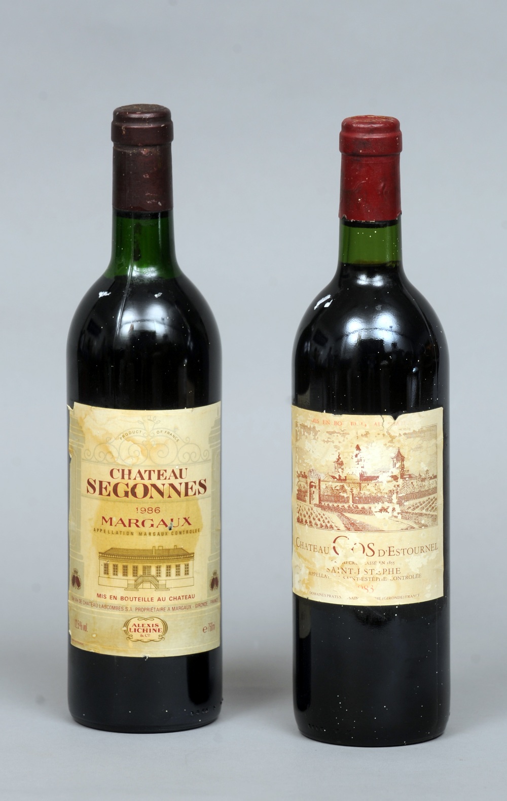 Chateau Segonnes Margaux 1986
Single bottle; together with Chateau Cos D'Estournel Saint-Estephe