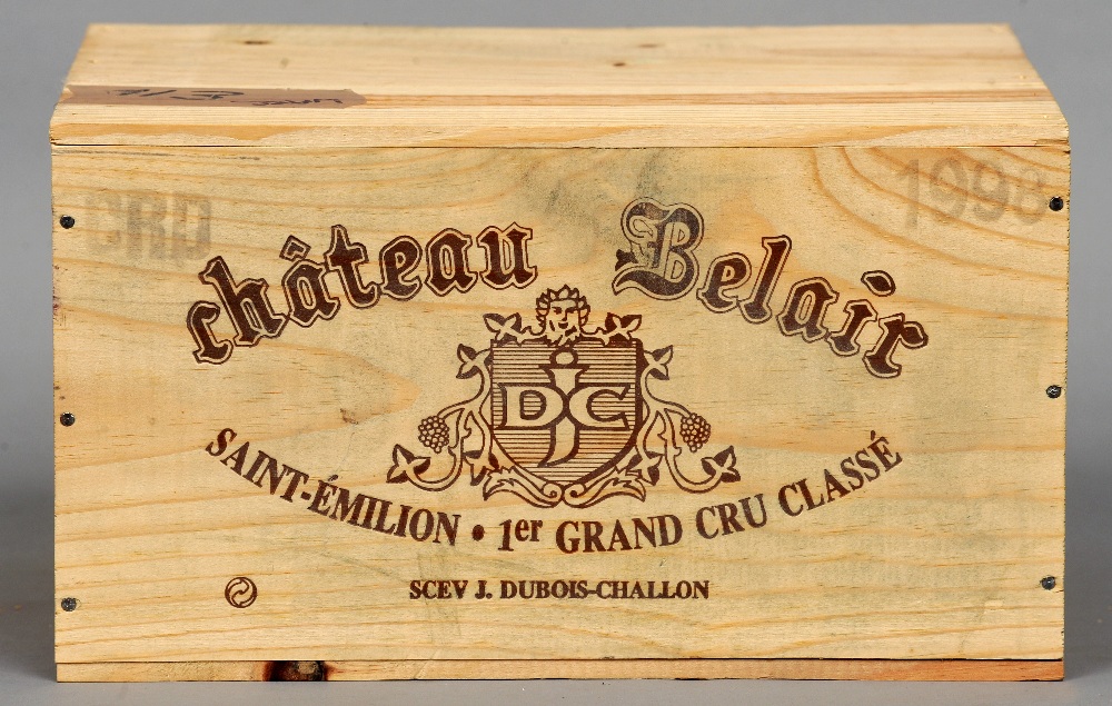 Chateau Belair Dubois-Challon, Premier Grand Cru Classe Saint-Emilion Grand Cru 1998
Six bottles