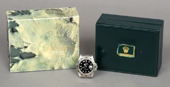 A stainless steel cased Rolex oyster perpetual date gentleman's wristwatch
The back engraved JUPITER