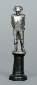 An early 20th century Continental silver model of Napoleon
Modelled standing in full dress