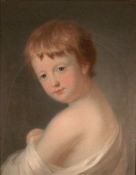 ENGLISH SCHOOL (19th century) Portrait of a Young Boy Pastels 37 x 47 cms, framed and glazed