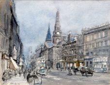 *AR ANDREW P. NEILSON (1920-2004) British Pillars, Dundee Watercolour Signed and titled 29 x 22.5